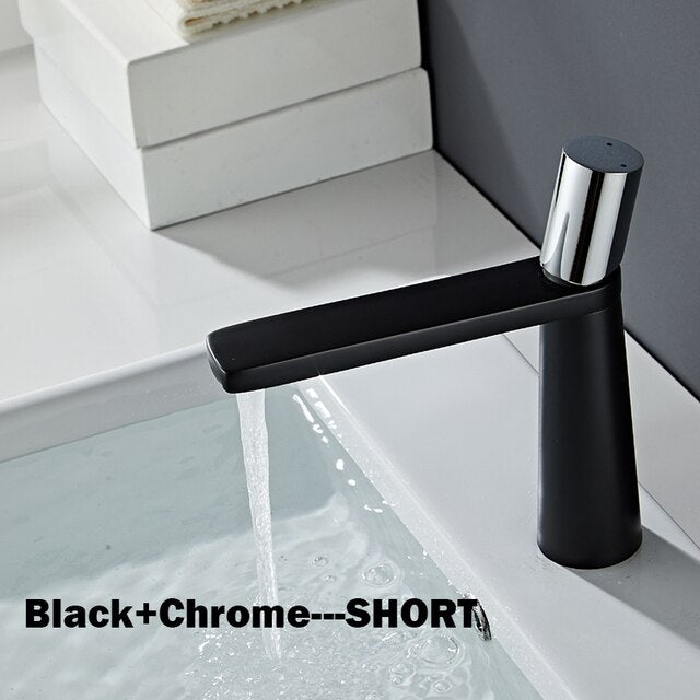 AquaCraft Luxe – Premium Brass Bathroom Faucet